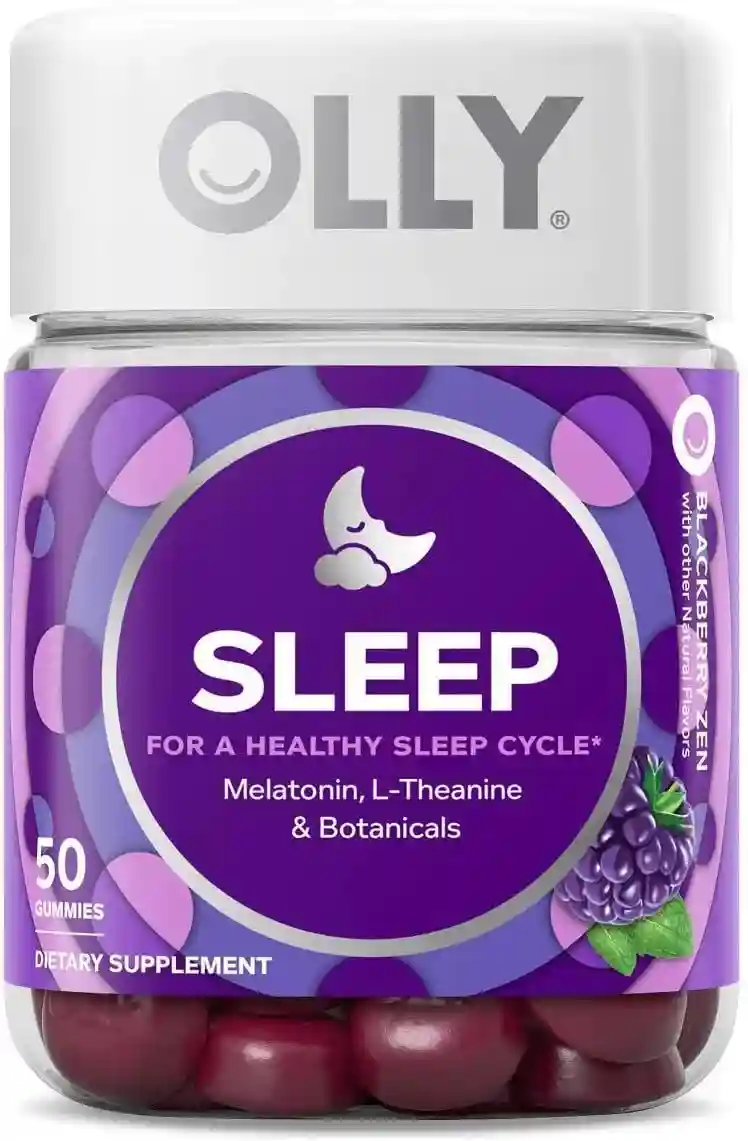 Olly Sleep Gummies bottle product photo